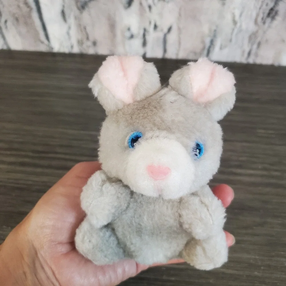 House Of Lloyd Plush 1989 Vintage Gray Mouse Tiny 4